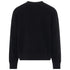 Palm Angels Split Shark Branded Logo Black Sweatshirt S
